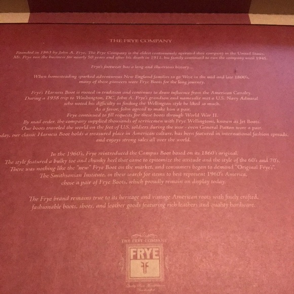 Frye Boots Size 7 - Never Worn - Picture 2 of 6